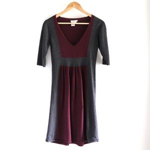Sophie Max Color Block Sweater Dress M